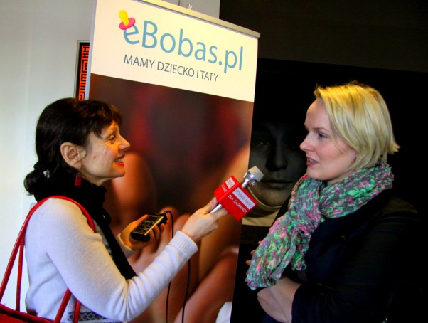 Joanna Cendrowska z portalu eBobas.pl przepytywana przez Polskie Radio na temat naszego udziału w przygotowaniu spotkań.       