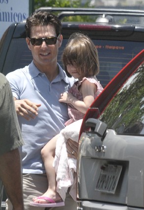 Tom Cruise z córką Suri    