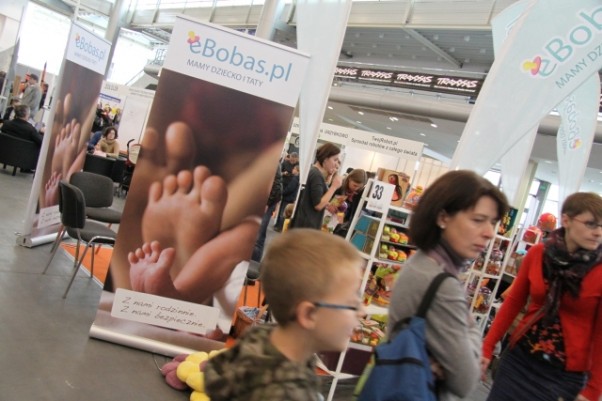 Stoisko portalu eBobas.pl na Targach Zabawek i Artykułów dla Dzieci Happy Baby 27-28 października 2012         