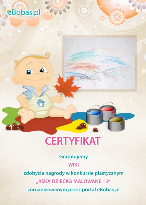Ręką dziecka malowane 15 - konkurs plastyczny