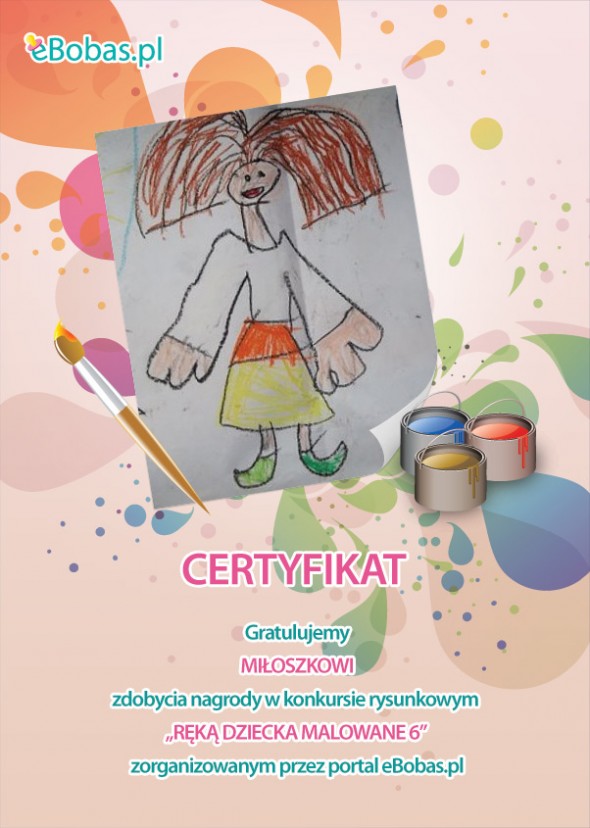 Ręką dziecka malowane 6 - konkurs rysunkowy