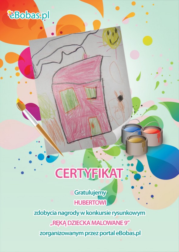 Ręką dziecka malowane 9 - konkurs rysunkowy