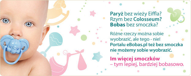 Bobas ze smoczkiem