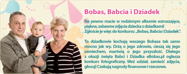 Bobas, Babcia i Dziadek - konkurs fotograficzny