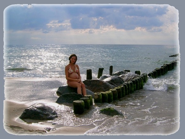 Zdjęcie zgłoszone na konkurs eBobas.pl Morza szum.....7 miesiąc moich maleństw ;&#45;&#41;&#41;&#41;