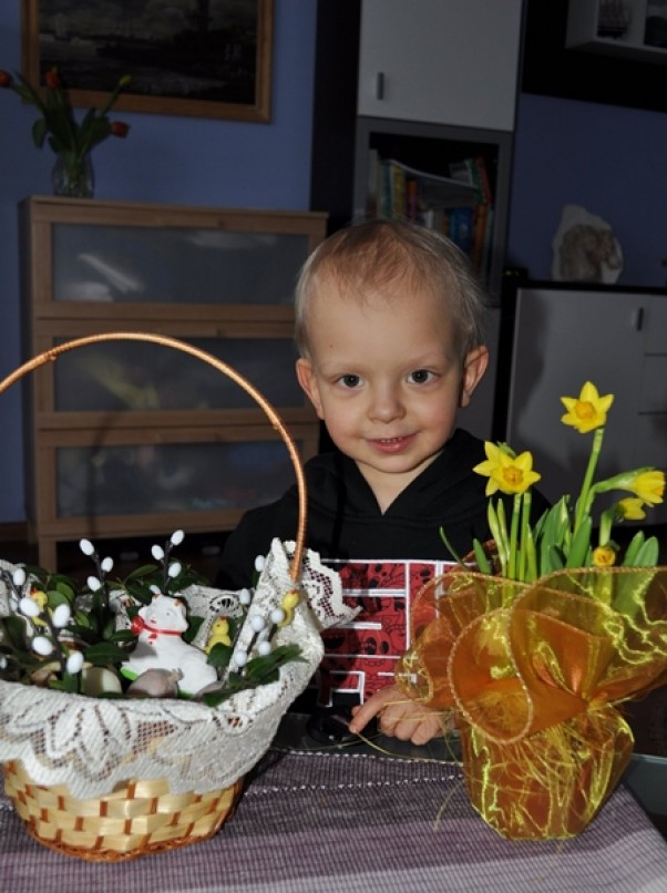 Zdjęcie zgłoszone na konkurs eBobas.pl Wielkanoc 2010\nW domku zrobiło się bardzo świątecznie :&#41;
