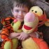 Mój synek i jego 2 ukochane tygryski .Rozbrykani przyjaciele do zabawy i do spania:&#41;