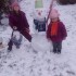 Co prawda śniegu za dużo nie było ale bałwany stoją :&#45;&#41; A radość dzieci bezcenna &lt;3