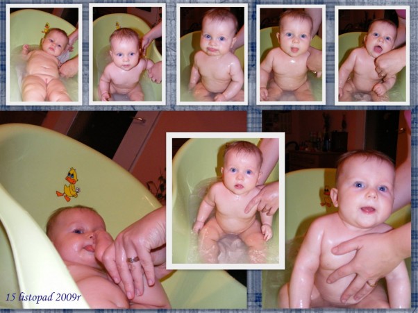 Martynka uwielbia kąpiele ;&#45;&#41;
