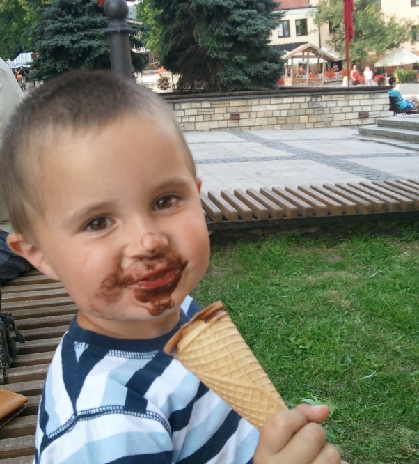 lody czekoladowe mmm pycha!!! 