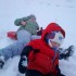 Micha ł i Kinga na śniegu w Zakopanem na Ksprowym Wierchu