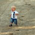 Spacer mojego 11&#45;sto miesięcznego synka Kaca po błotnistej plaży...i ogromna radość!:D