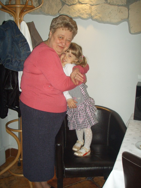 SSL13810.JPG Z babcią &#45; moją mamą.