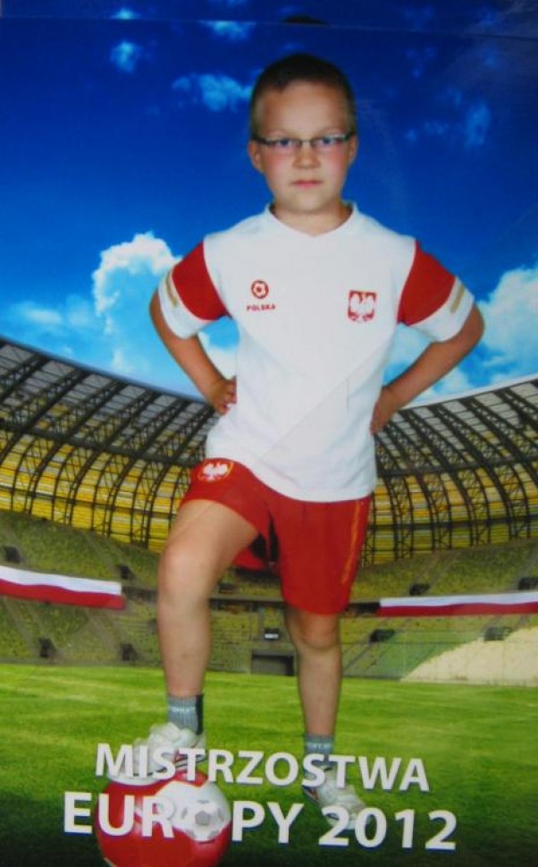 Zdjęcie zgłoszone na konkurs eBobas.pl mój synek piłkarz.