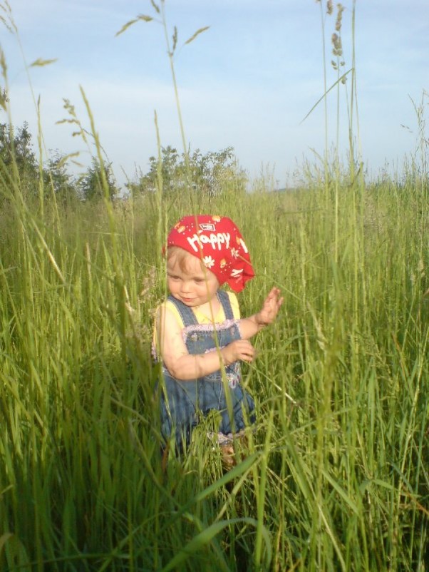 Zdjęcie zgłoszone na konkurs eBobas.pl to sie nazywa spacerek wśród traw!!!