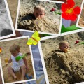 Areczek uwielbia zabawy w piasku