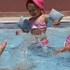 Emilka uwielbia lato, wtedy może popluskać się w basenie :] 
