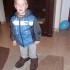 Mój synek bardzo chce być taki jak tatuś, dlatego już przymierza jego buty:&#41;