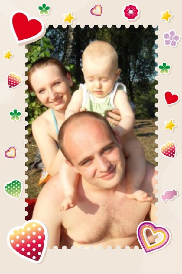 Zdjęcie zgłoszone na konkurs eBobas.pl Moje dwie miłości:&#41; Marcelek robi tatusiowi mój mój:&#41; :*