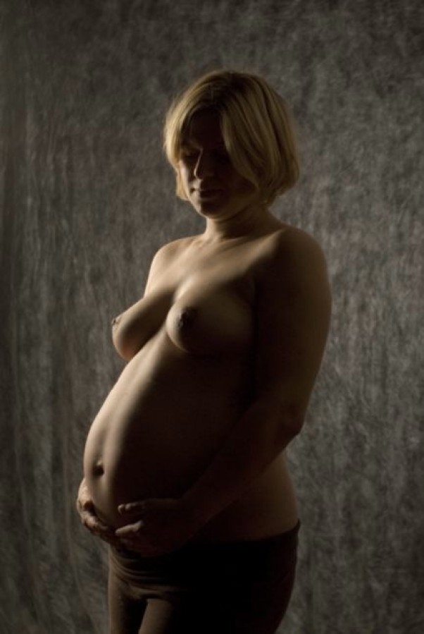 W dniu porodu Zdjęcie zostało zrobione w 38 tygodniu kilka godzin przed porodem. Wtedy jeszcze nie wiedziałam, że rodzę :&#41;. Myślałam, że to skurcze przepowiadające tylko.