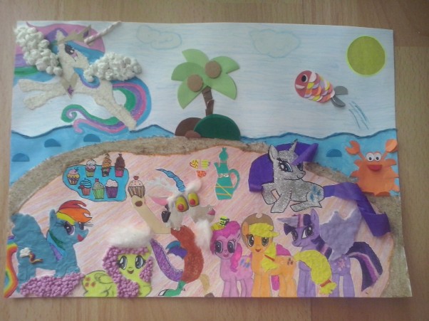 Zdjęcie zgłoszone na konkurs eBobas.pl Moje ulubione koniki Pony na pikniku :&#41;