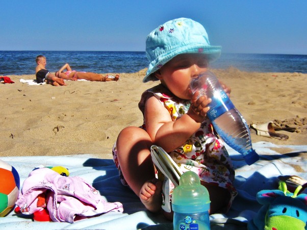 Lenka na plaży :&#41; 