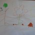 Obrazek dla mamy zrobiony przez małego przedszkolaka.\nMichałek 3 lata.