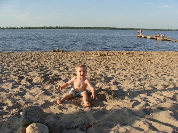 plaża &#45;piaskownica nie ma to jak ogromna piaskownica ;]