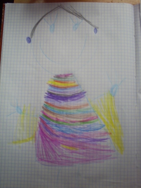 Zdjęcie zgłoszone na konkurs eBobas.pl To jestem ja mama Amelki ktora mnie narysowała Amelka Nurek wiek 4 latka;&#41;