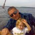 Wiktor z ukochanym dziadkiem, który próbuje go zarazić swoją wielką pasją &#45; żeglarstwem