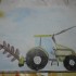 Traktor z pługiem &#40;rysunek Marcina&#41; 