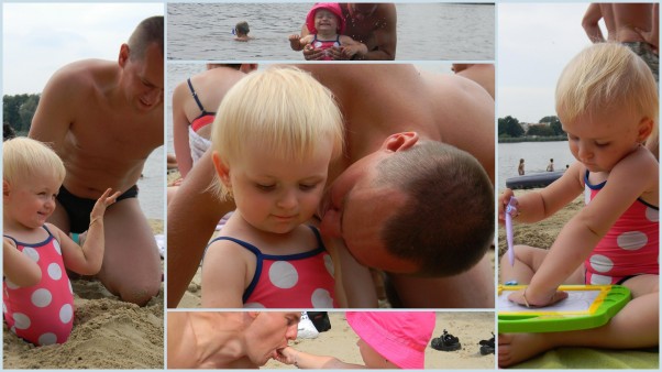 Zdjęcie zgłoszone na konkurs eBobas.pl Zabawa na plaży w czasie wakacji to to co moja córeczka lubi najbardziej zwłaszcza,że wybieramy się na nią rodzinnie. Tutaj z ulubionym wujkiem Tomkiem.