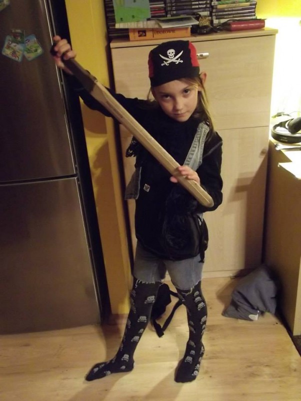 Piratka W szkole mojej córci w tym roku rządzili piraci :&#45;&#41;