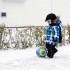 piłka to dobra zabawa na każdą pogodę, nawet śnieg nie powstrzyma mojego synka przed ulubioną zabawą...