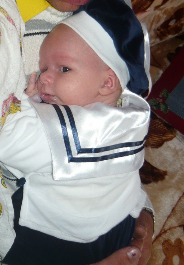 Zdjęcie zgłoszone na konkurs eBobas.pl Mój mały marynarz:&#41;