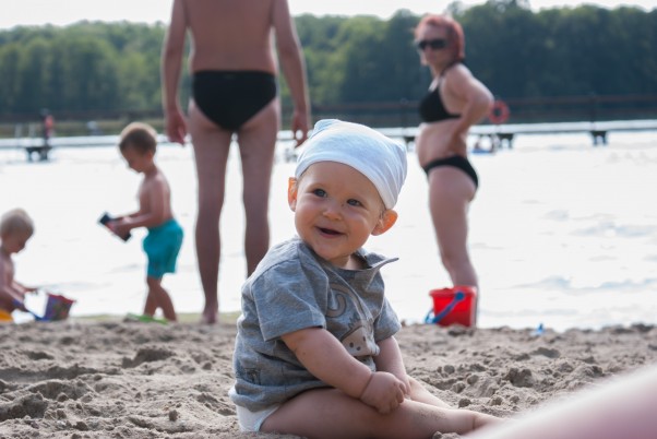 Zdjęcie zgłoszone na konkurs eBobas.pl czy jest ładnie czy deszczowo na plazy zawsze jest czadowo:&#41;