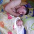W tatusia ramionach nasza córeczka zawsze słodko śpi bezpieczna i zadowolona!  