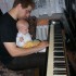 pierwsza nauka gry na  pianinie