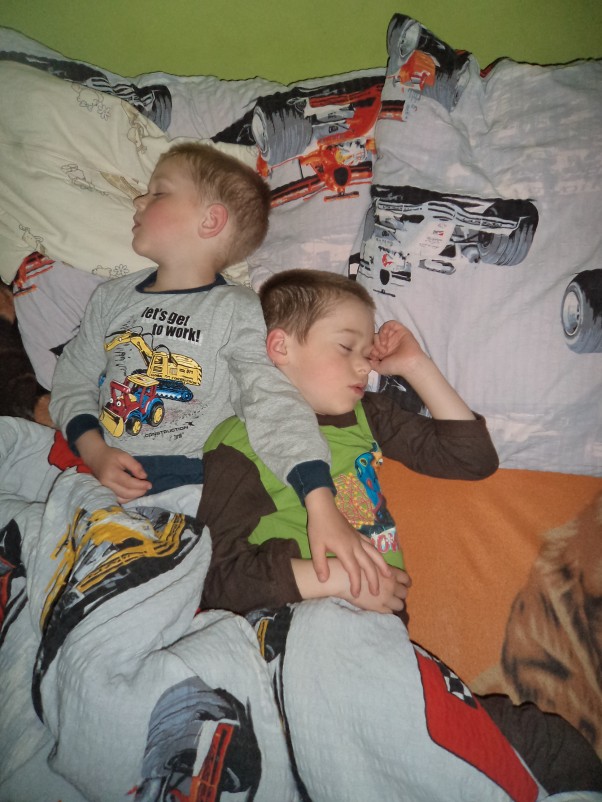 Zdjęcie zgłoszone na konkurs eBobas.pl Synowie zawsze trzymają się razem. Śpij spokojnie braciszku, zawsze podam Ci pomocną dłoń.....