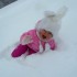 W białym puchu króliczek harcuje,\nuśmiech na twarzy mu się maluje:&#41;\nMajeczka uwielbia  zimowe zabawy !\nw śniegu szaleje bez obawy:&#41;\n