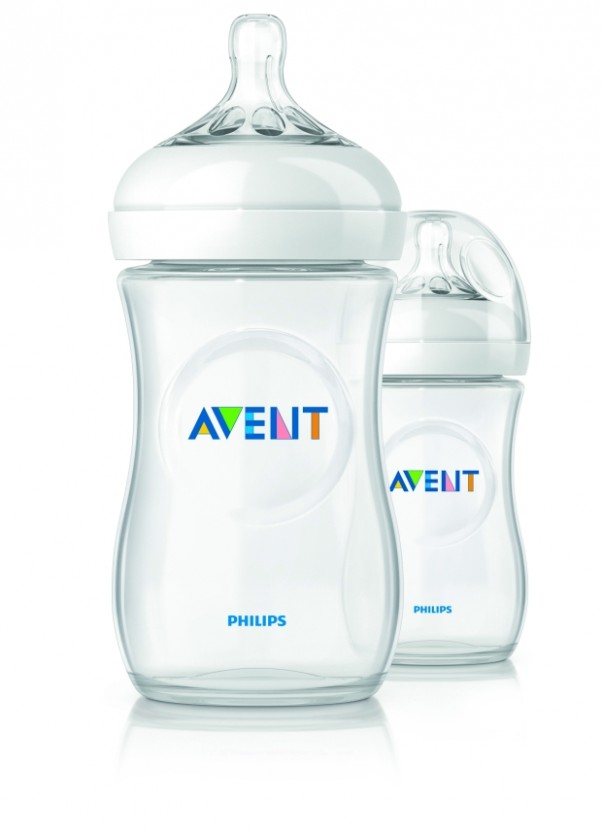 Butelki Philips AVENT Natural W serii Philips AVENT Natural są dostępne butelki o pojemności 125 ml i 260 ml. Butelki posiadają zaawansowany system antykolkowy z innowacyjnym podwójnym zaworkiem, który sprawia, że powietrze nie dostaje się do brzuszka dziecka, tylko pozostaje w butelce. 