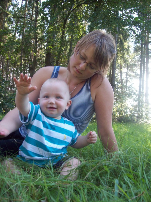 Zdjęcie zgłoszone na konkurs eBobas.pl Dominik i ciocia Kasia