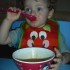 Tato zobacz już sam jem zupę ,nie potrzebuję pomocy,Nataniel 2,5 roku