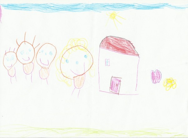 Zdjęcie zgłoszone na konkurs eBobas.pl Emilka, 5 lat. Portret rodzinny :&#41;