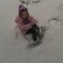 To jedno z ukochanych zajęć mojej córci &#45;tarzanie się w śniegu.