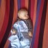 Przedstawiam mojego malutkiego synka Gabryśka, uwielbia spać jak suseł na dworze.