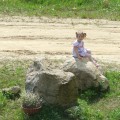 Martynka na kamieniu 