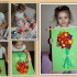Sylwia lat 3,5 wykonała obraz z wytłaczanek po jajkach, oczywiście mama trochę pomagała przy wycinaniu kwiatów z wytłaczanki, ale malowanie, przyklejanie należało do Sylwii
