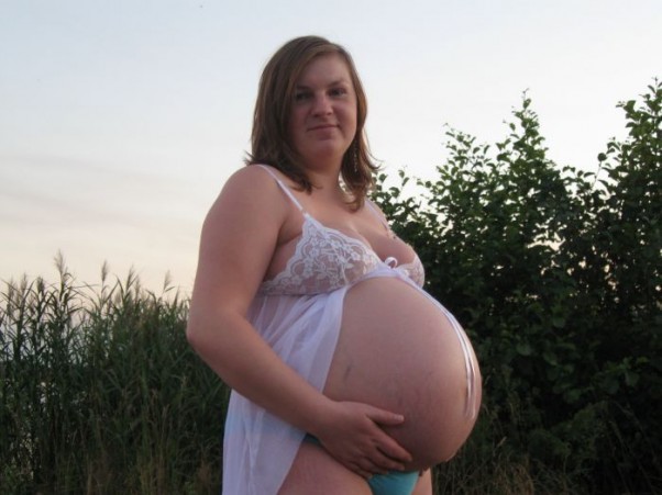 Zdjęcie zgłoszone na konkurs eBobas.pl 8 miesiąc ciąży z Nikodemem