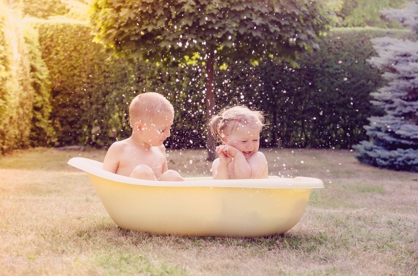 chlapiemy Uwielbiamy kąpiele, a im bardziej możemy chlapać, tym zabawa jest lepsza!